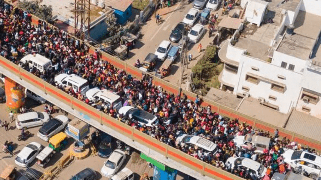 Mahakumbh Traffic Jam