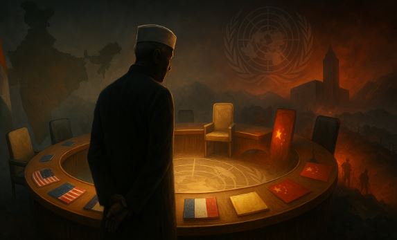 UNSC NEhru Veto Power INdia China Jawaharlal Nehru जवाहरलाल नेहरु संयुक्त राष्ट्र चीन भारत वीटो पावर