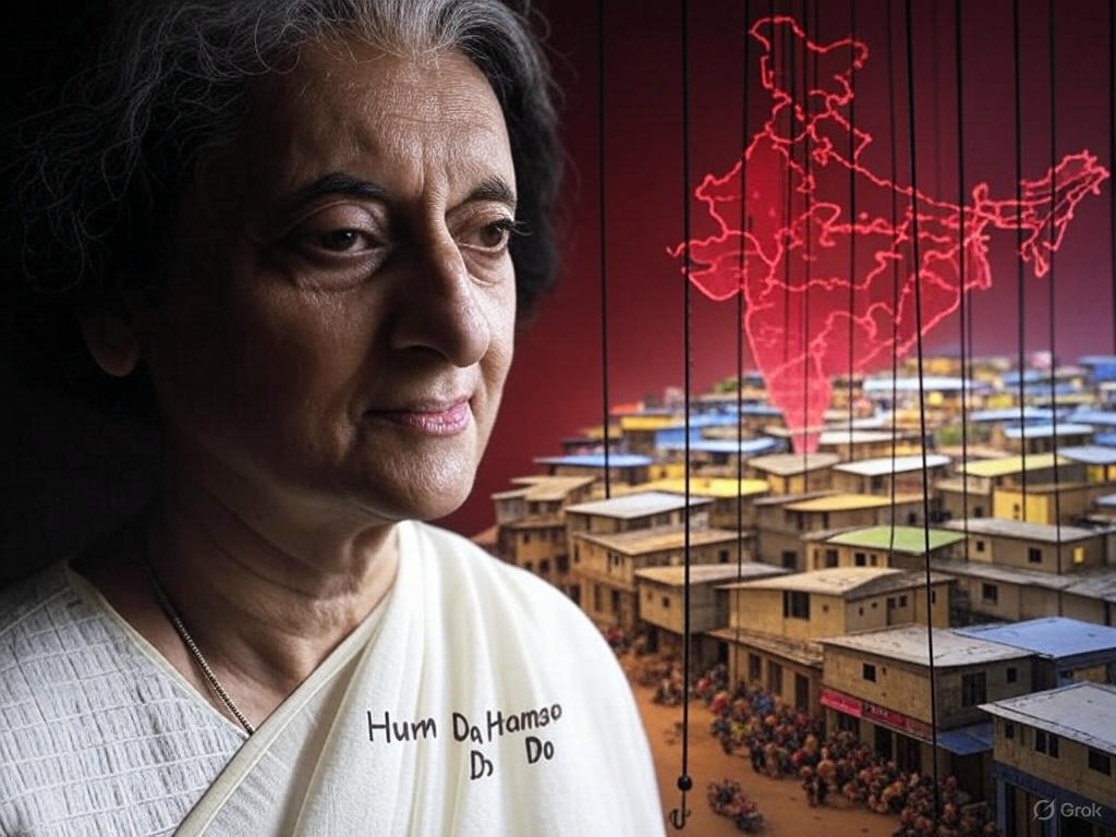 indira gandhi hum do hamare do caste census rahul gandhi congress हम दो हमारे दो इंदिरा गाँधी राहुल गाँधी जाति जनगणना
