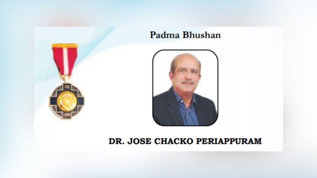 DR. JOSE CHACKO PERIAPPURAM: