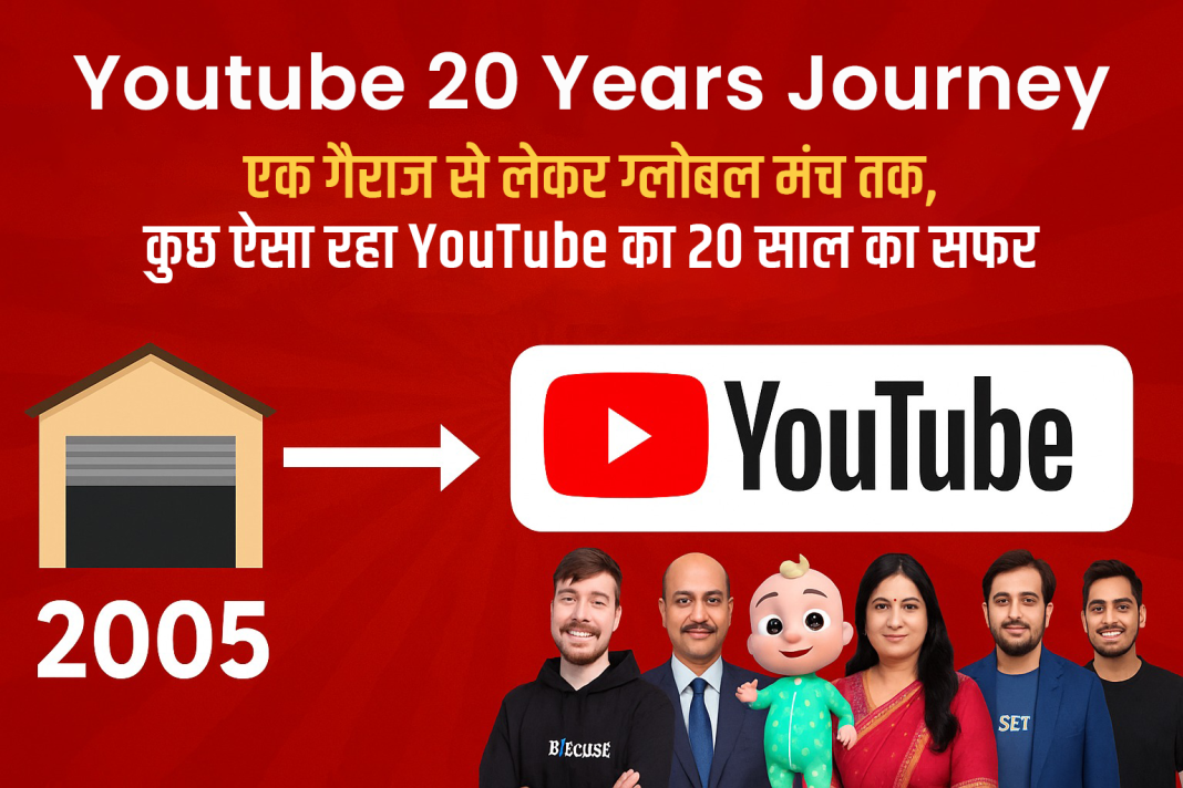 YouTube 20 Year Jouney