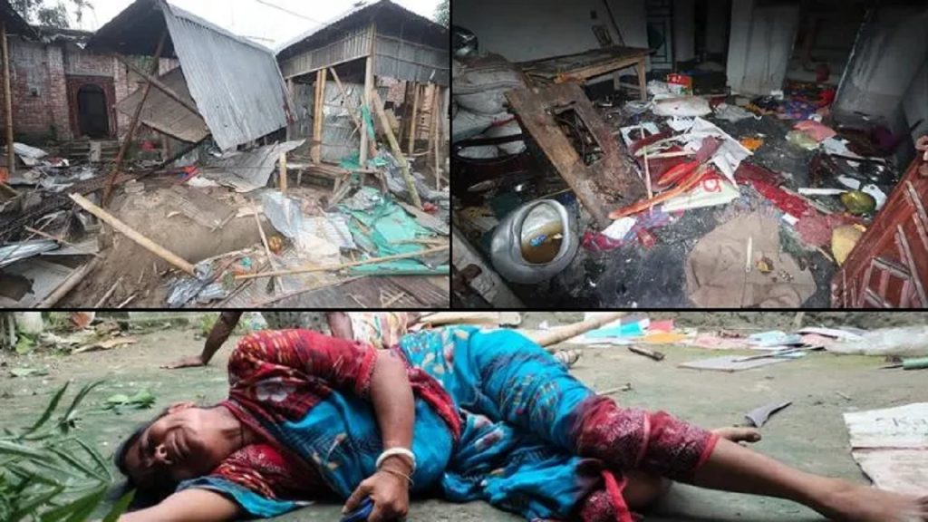 Muslim mob vandalises 15 Hindu homes in Bangladesh