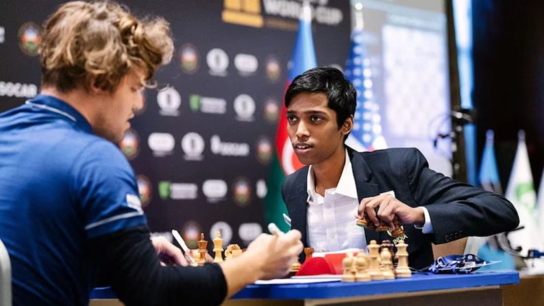 Praggnanandhaa Defeated Magnus Carlsen