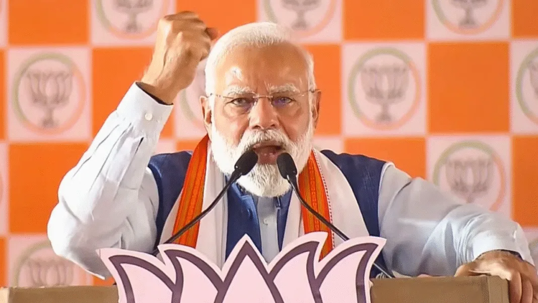 Bihar PM Modi Railley, Targets INDI Alliance