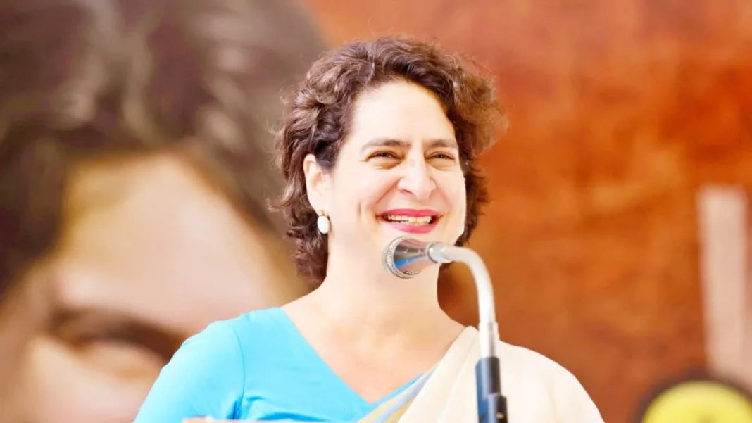 Priyanka gandhi bihar election november 2025.jpg