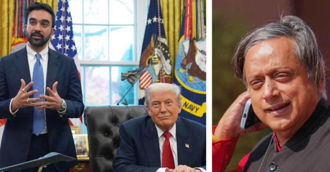 Tharoor hints at Trump-Mamdani meeting I want to see a politics of cooperation in India too