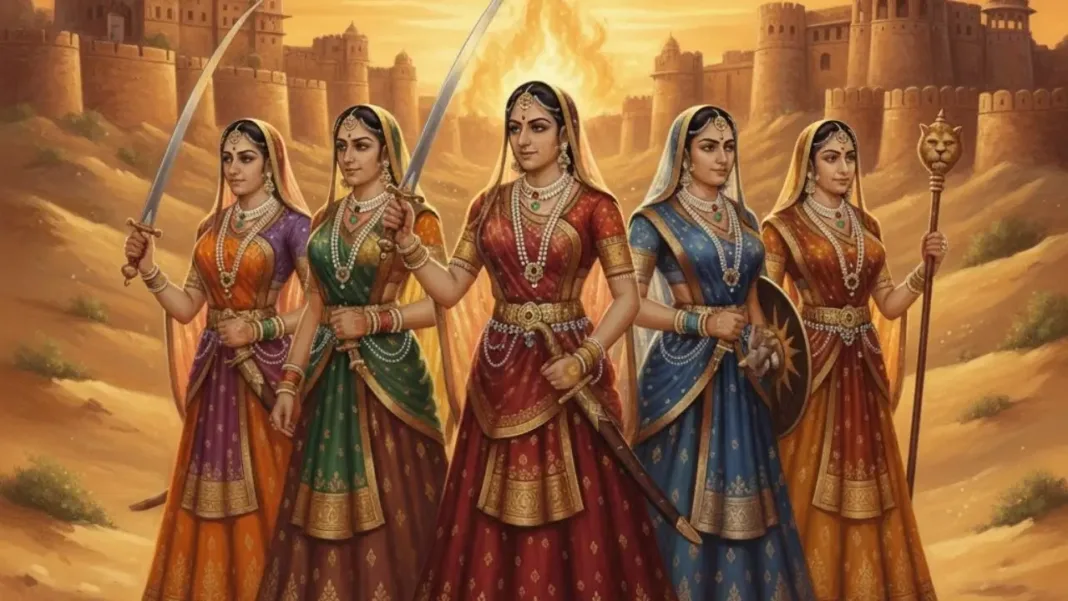 राजपूत रानियों की शौर्यगाथाएँ