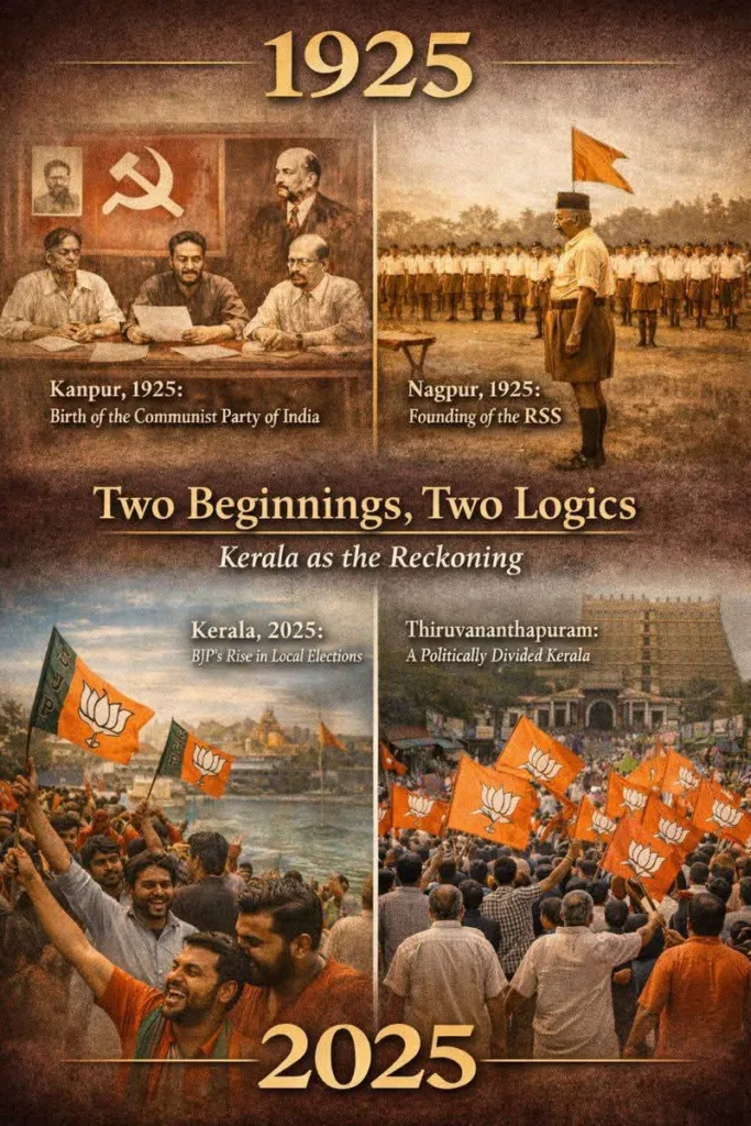 1925: संघ और कम्युनिस्ट पार्टी दोनों का स्थापना वर्ष, सौ साल बाद दूध का दूध, पानी का पानी 1 146962