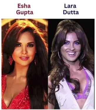 Esha Gupta Lara Dutta