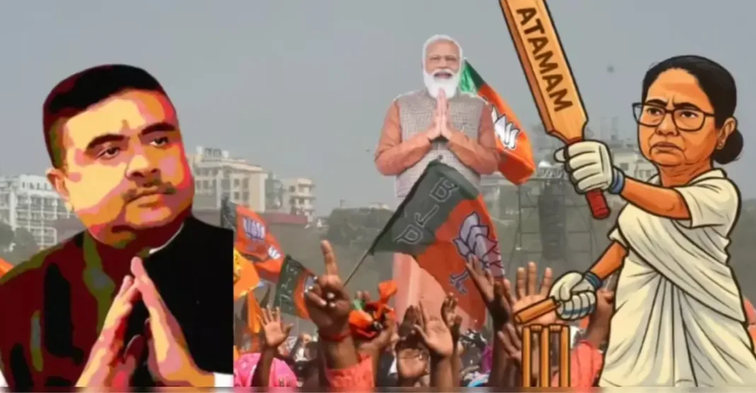 Political temperatures heat up in Bengal BJP writes script for 2026 elections, launches new strategy