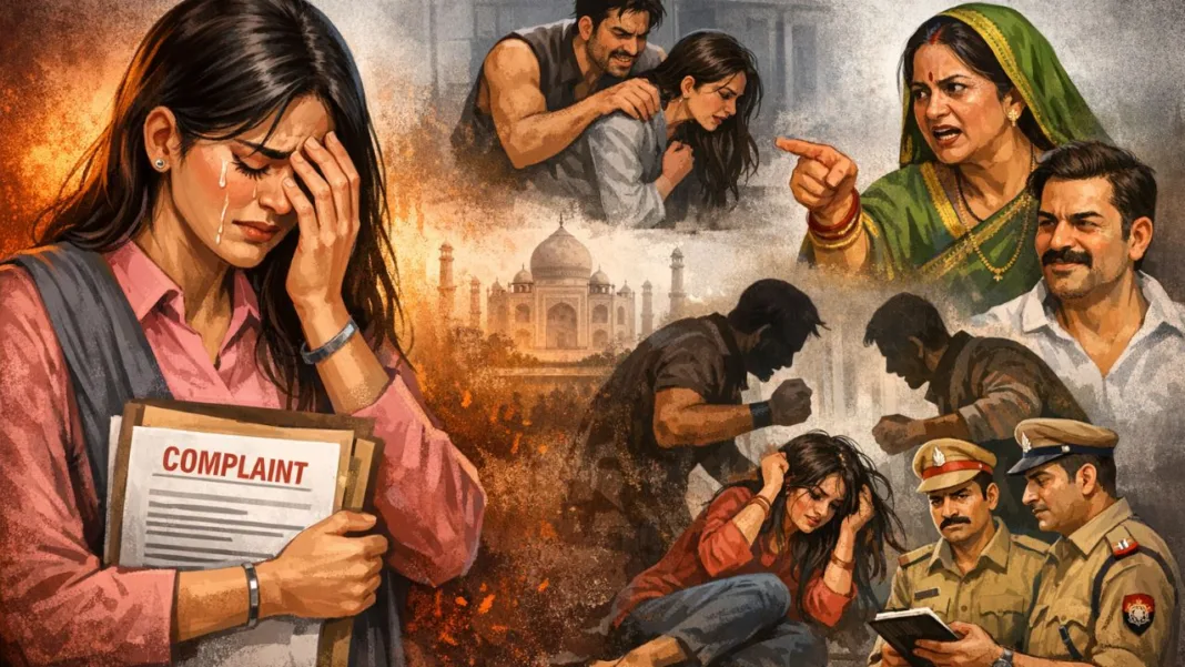 आगरा में महिला CA का सनसनीखेज आरोप