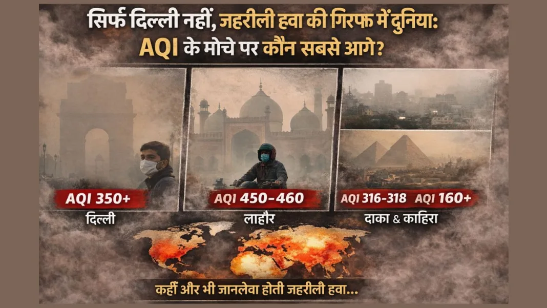 सिर्फ दिल्ली नहीं, जहरीली हवा की गिरफ्त में दुनिया