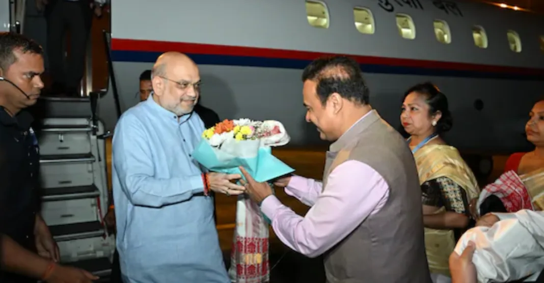 Amit Shah Assam Visit