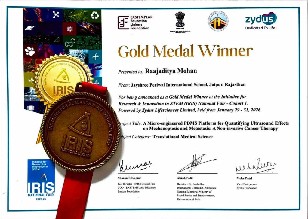 राजादित्य मोहन: भारतीय किशोर जिसने ISEF, IISc और Genius Olympiad तक भारत का नाम रोशन किया 1 image 8