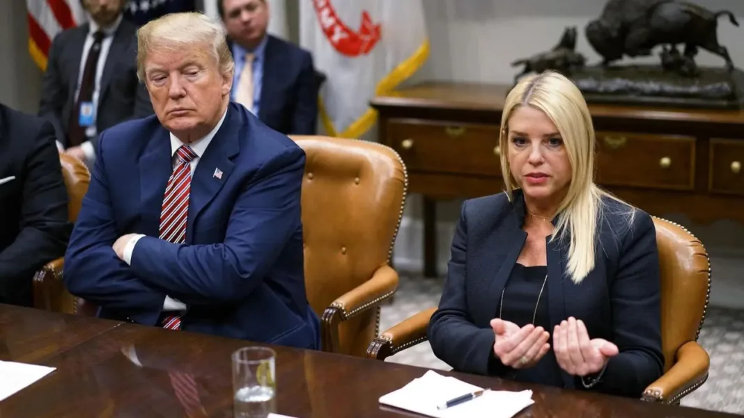 trump dismissed of pam bondi