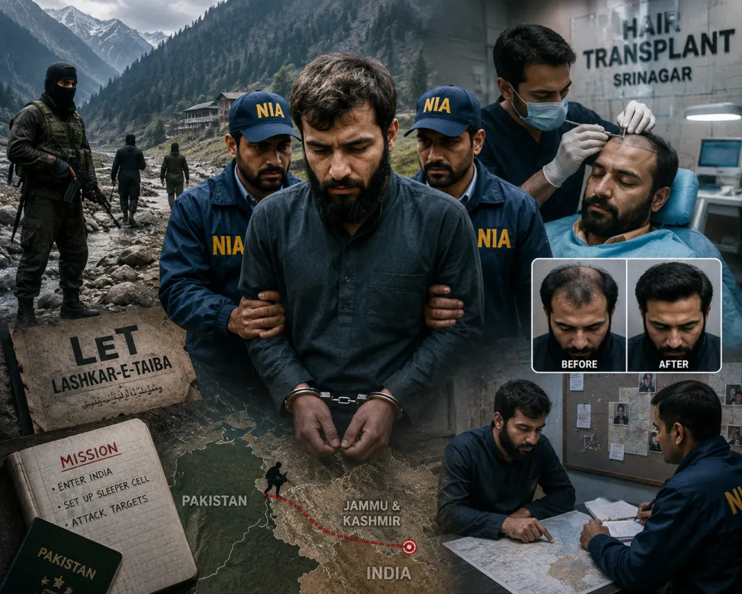 terrist arrested in srinagar