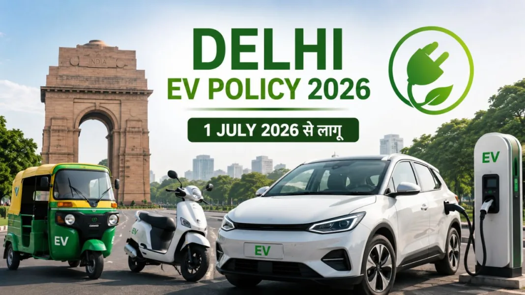 Delhi EV Policy 2026
