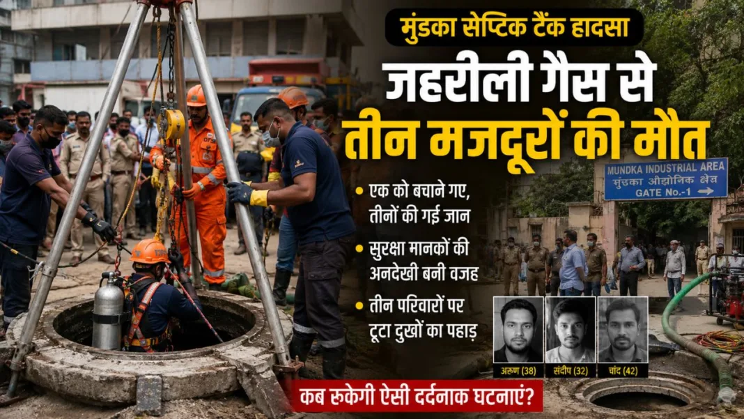 Delhi Mundka Septic Tank Tragedy