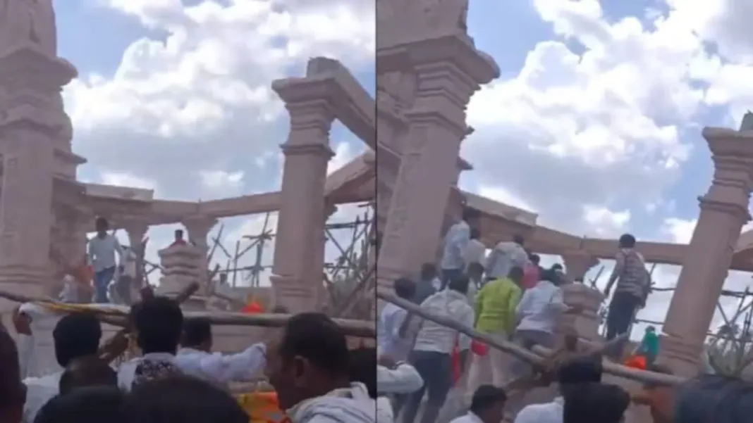 Parbhani Temple Collapse