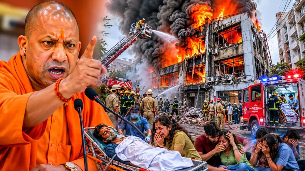 lucknow coaching fire