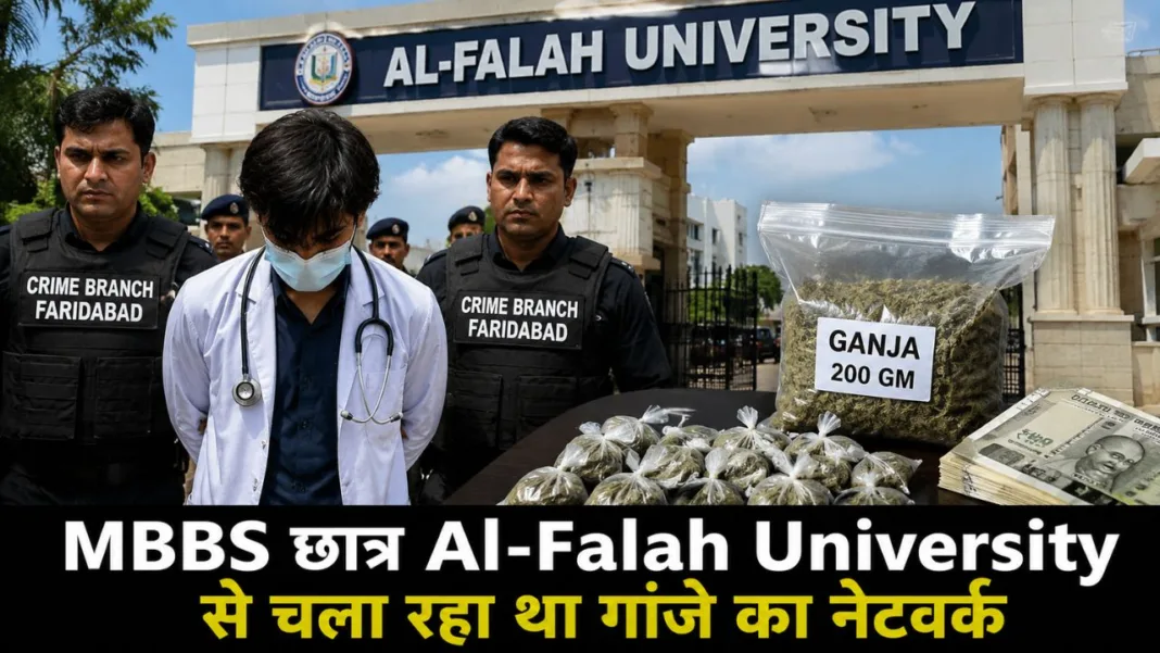 Al-Falah University MBBS Student Arrest