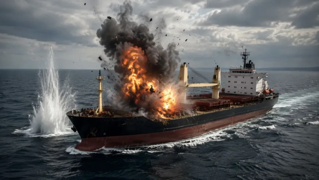 Black Sea ship attack