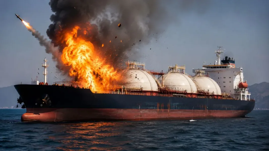 LPG tanker attack