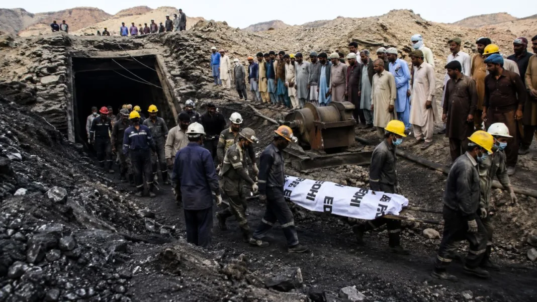 Pakistan coal mine explosion