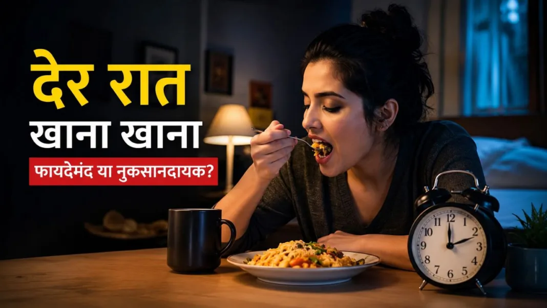 late night dinner side effects