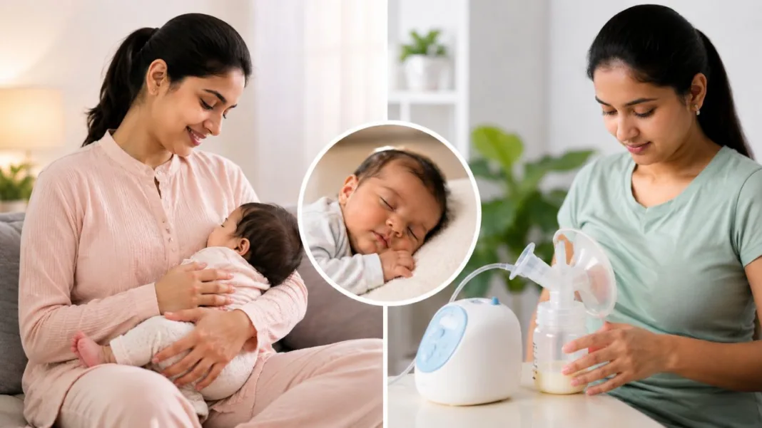 Breastfeeding or Breast Pump