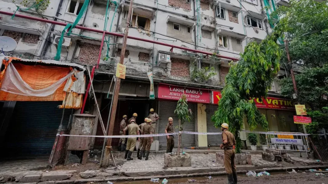 Kolkata hotel fire