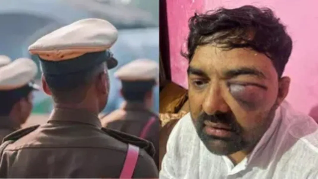 Meerut police action farmer leaders case
