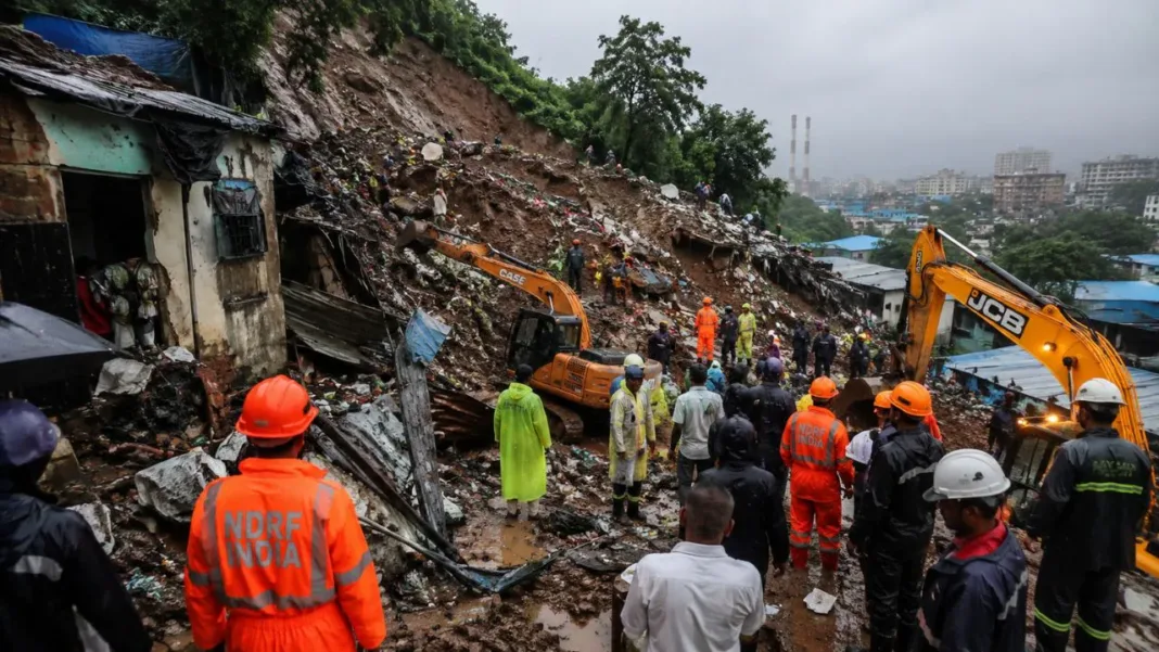 Mumbai landslide