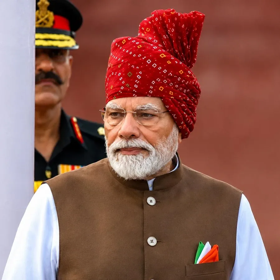 Narendra Modi Independence Day: 2014 से 2026 तक PM मोदी की पगड़ी, हर साल बदला रंग, अंदाज और परंपरा 1 image